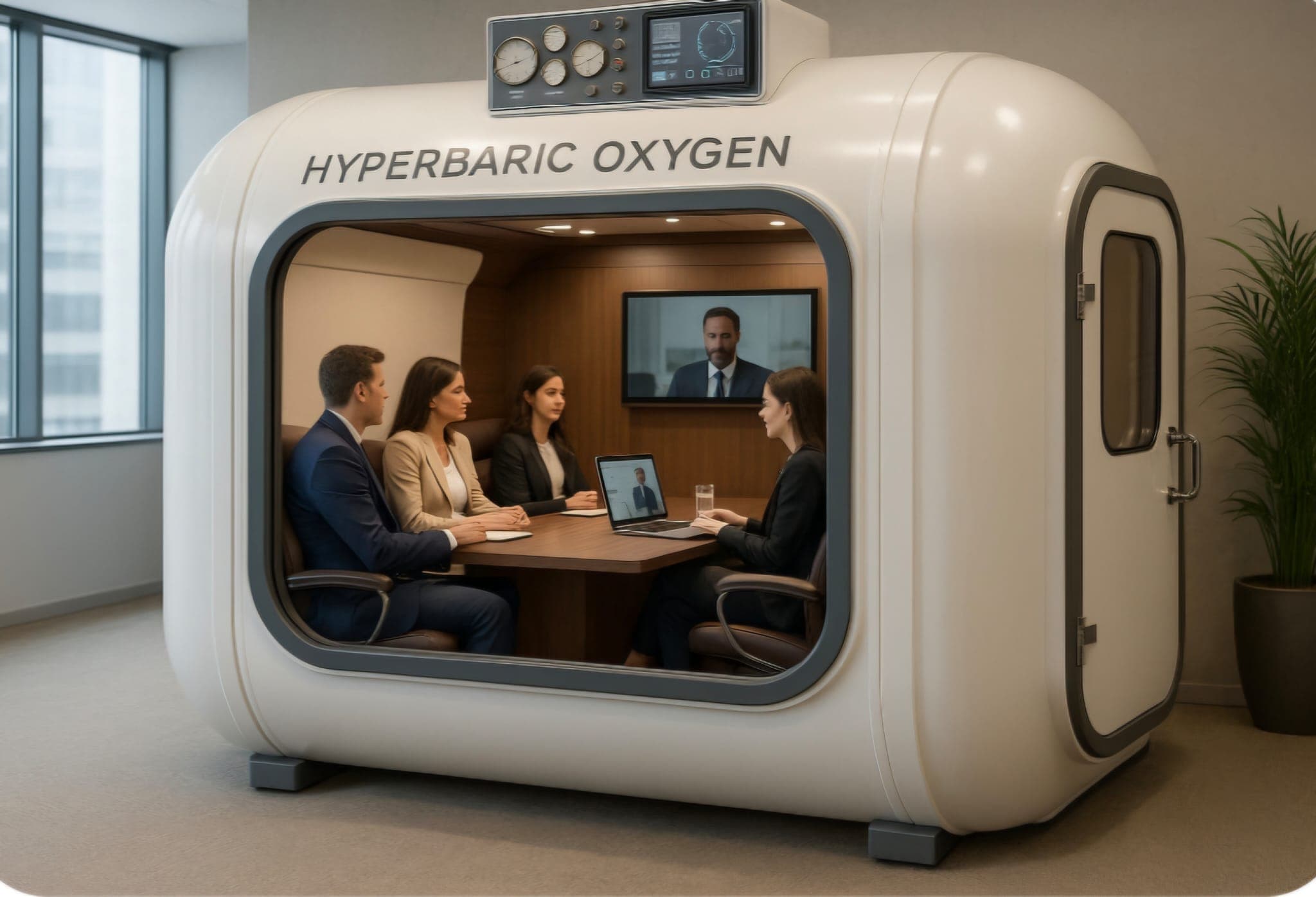 Transform Workplace Wellness with O2-KING Oxygen Chambers for Offices