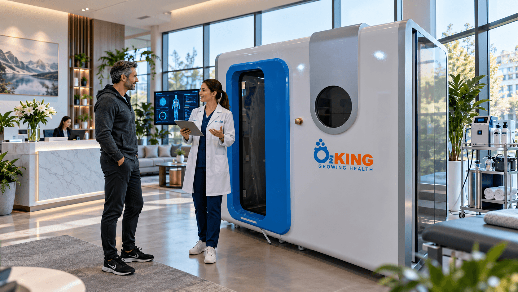 HBOT Oxygen Therapy Chambers in Longevity and Biohacking Centers