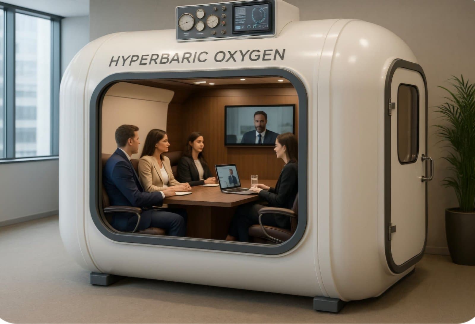 Transform Workplace Wellness with O2-KING Oxygen Chambers for Offices